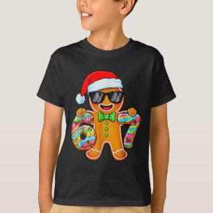 T-shirt Drôle Six Sept 67 Pain d'épice Noël Garçons Xmas