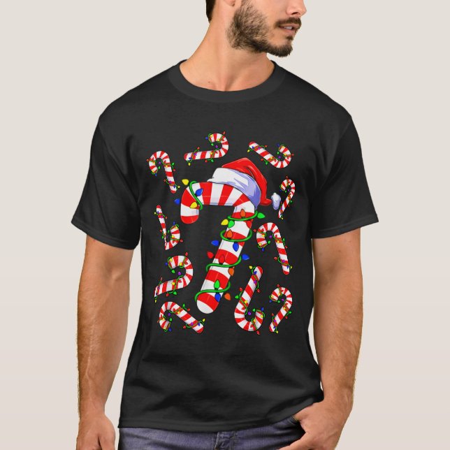 T-shirt Drôle Six Sept 6 7 Conception de Mème Couples Noël (Devant)
