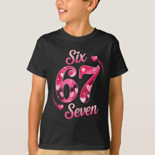 T-shirt Drôle Six Sept 6 7 Mème Pour Hommes Femmes Enfants