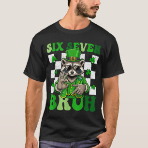 T-shirt Drôle six sept bruh raton laveur jour de la st pat