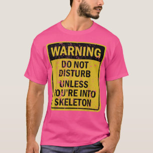 T-shirt Drôle SKELETON Sport Thématique Anniversaire