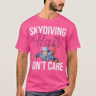 T-shirt Drôle Skydiving Graphic Girl Skydive Survivor Cade