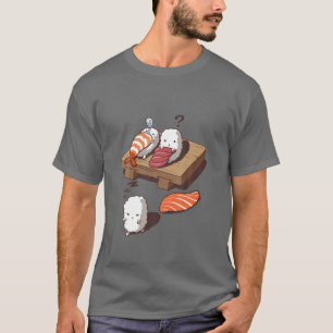 T-shirt , Drôle Sleep Walking Sushi, Japonais Foodie