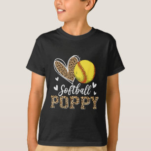 T-shirt Drôle Softll Coquelicot Léopard Coquelicot Softll
