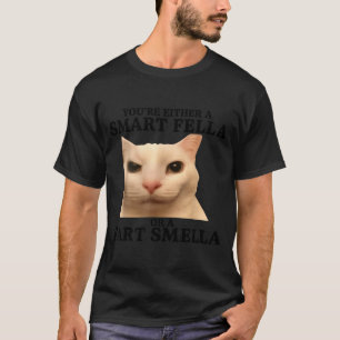 T-shirt Drôle Soit T'es Un Mec Intelligent Ou Un Renifleur