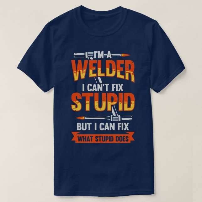 T-shirt Drôle Soudage Souder cadeau (Design devant)