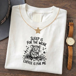 T-shirt drôle Souris de champ endormie