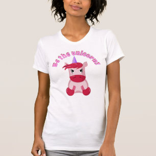 T-shirt drôle soyez la licorne