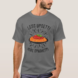 T-shirt Drôle Spaghetti Design Pasta Lover Hommes Femmes I