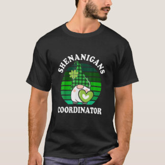 T-shirt Drôle St Patrick's Day Shenanigans Coordonnateur T
