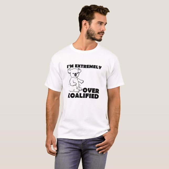 T-shirt drôle sur Koalafied (Devant entier)