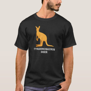 T-shirt Drôle T Rex Deer Men Femmes Australie Kangaroo mig