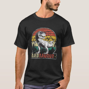 T-shirt Drôle T Rex Dinosaur Dadsaurus Matching Famille Ho