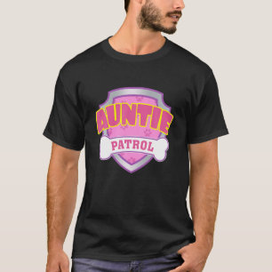 T-shirt Drôle Tante Patrol - Chien Maman, Papa Pour Homme