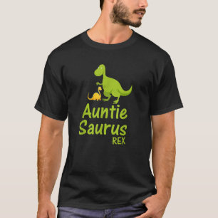 T-shirt Drôle Tante Saurus Rex Dinosaur pour les femmes