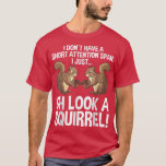 T-shirt Drôle TDAH Écureuil Conception Pour Hommes Femmes<br><div class="desc">Amoureux Des Animaux De Compagnie Chipmunk DHD Drôle Drôle Design Pour Hommes Femmes Chipmunk Amateurs D'Écureuil.</div>