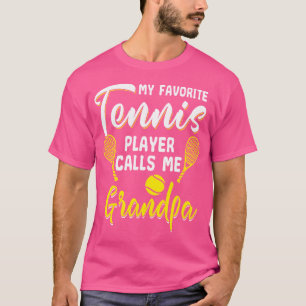 T-shirt Drôle Tennis T Chemise Joueur Sport Hobby Racquet