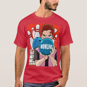 T-shirt Drôle Tenpin Bowling Ball Team Bowler Strik Joueur