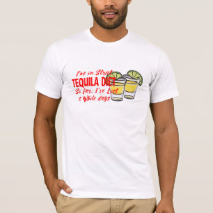 T-shirt Drôle Tequila boire Diet Perte de poids