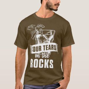 T-shirt Drôle Tes Larmes Sur Les Rochers Feministe Alcool 