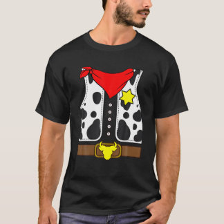 T-shirt Drôle Texas Cowboy Red Bandana Rodeo Western Sheri