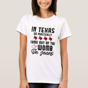 T-shirt drôle texas devis cadeau