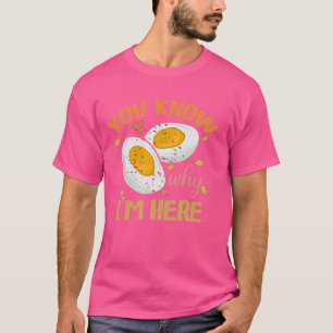 T-shirt Drôle Thanksgiving OEufs Dévilés Vous savez pourqu