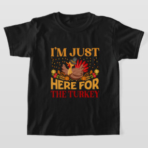 T-shirt drôle Thanksgiving turkey art 