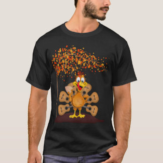 T-shirt Drôle Thanksgiving Turquie guitare
