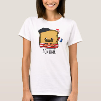 T-shirt Drôle Toast Français