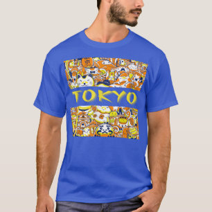 T-shirt Drôle Tokyo Japon mignonne Kawaii Japonais Anime C