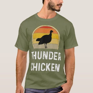 T-shirt Drôle Tonnerre de poulet Turquie Fowl Chasse Cadea