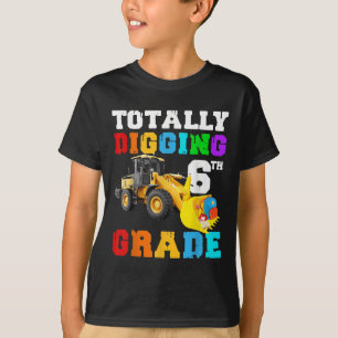 T-shirt Drôle Totalement sous le charme de Tracteur de 6e
