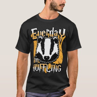 T-shirt Drôle Tous les jours je souffle comme un Blaireau