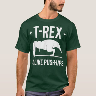 T-shirt Drôle TRe Pas comme Push Ups Entraînement Humour F