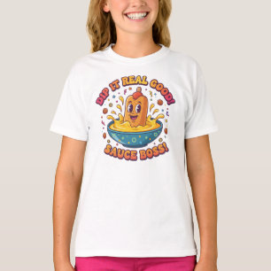 T-shirt drôle 'Trempez-le vraiment bien' pour enfa