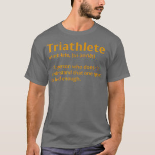 T-shirt Drôle Triathlète Art Hommes Triathlon Athlète D