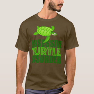 T-shirt Drôle trouble obsessionnel de la tortue