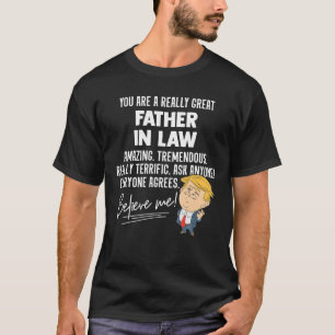 T-shirt Drôle Trump 2020 Vraiment Grand Père En Droit Don