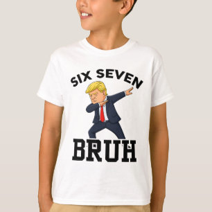 T-shirt Drôle Trump 67 Meme Garçons Enfants 6 7 Dabbing Si
