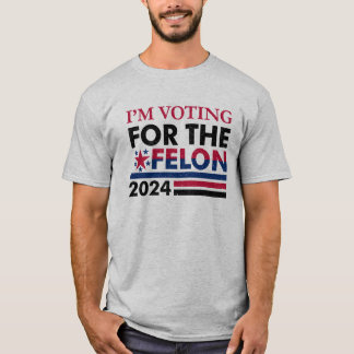 T-shirt Drôle Trump Felon
