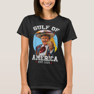 T-shirt Drôle Trump Golfe Des États-Unis Amérique 2025 Tru