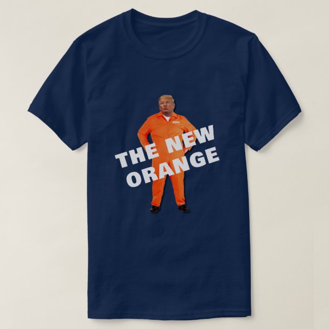 T-shirt Drôle Trump La Nouvelle Orange (Design devant)