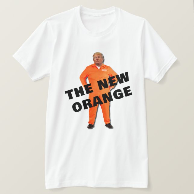 T-shirt Drôle Trump La Nouvelle Orange (Design devant)
