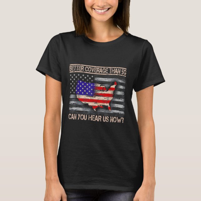 T-shirt Drôle Trump Meilleure Couverture Que 5g Golfe D'Am (Devant)