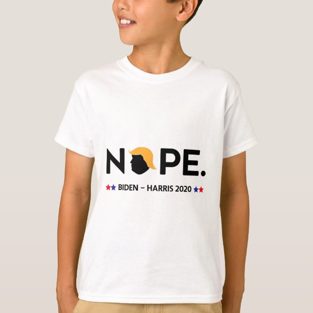 T-shirt Drôle Trump Non  (Devant)
