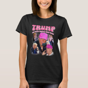 T-shirt Drôle Trump rose me manque pourtant Trump 2024 pre