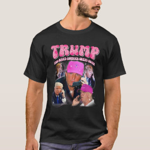 T-shirt Drôle Trump rose me manque pourtant Trump 2024 pre