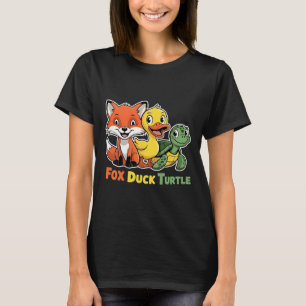 T-shirt Drôle Trump subtil Fox Duck Turtle mignonne Animal