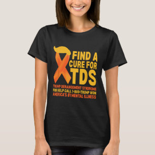 T-shirt Drôle Trump - Syndrome De Dérangation Tds - Sensib